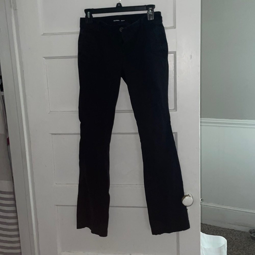 Black Bootcut Pixie Pants